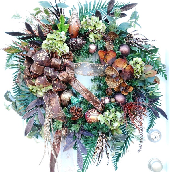 Copper/Winter Wreath