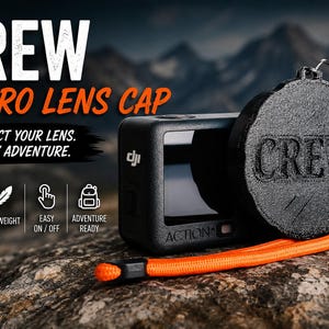 DJI Action 6 Macro Lens Cap – The Crew Model