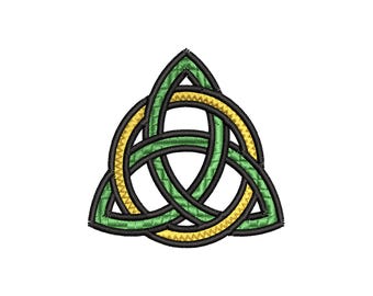 Celtic Trinity / Triquetra Knot - Machine Embroidery File design - [3] sizes - Instant Download