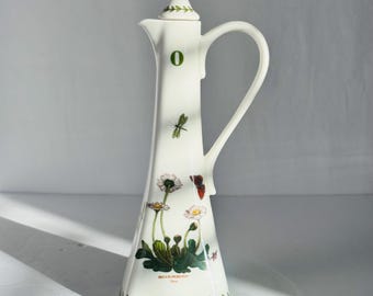 Portmeirion Botanic Garden Square Oil Cruet with Original Stopper