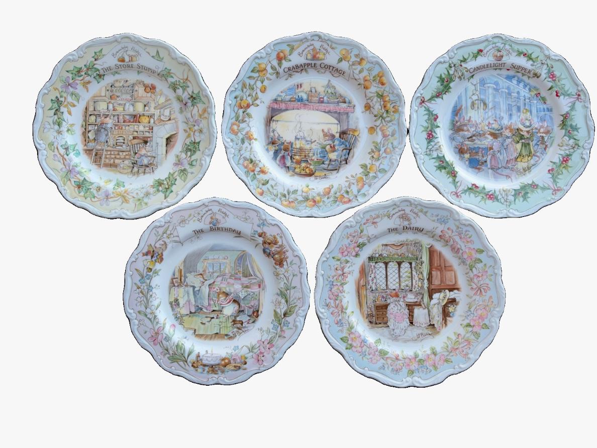   Brambly Hedge プレート 4枚セット Brambly Hedge Plate - Etsy