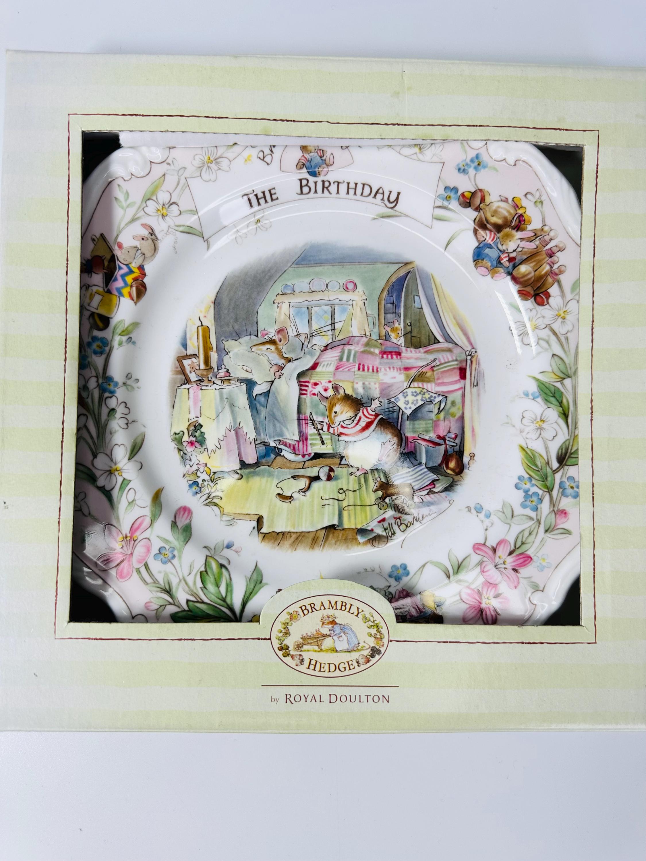 Royal Doulton Brambly Hedge the Birthday - Etsy
