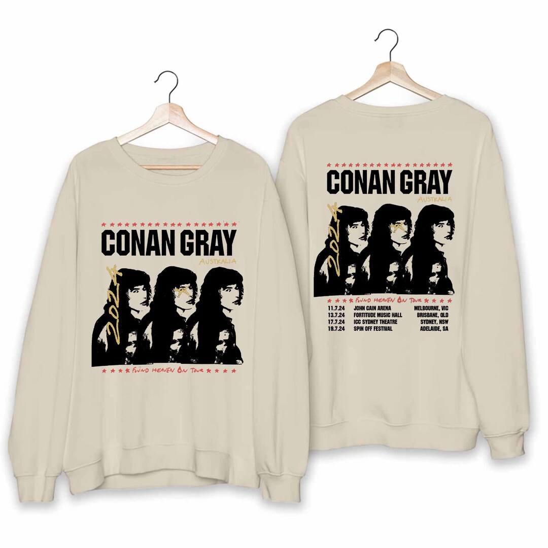 Conan Gray Found Heaven on Tour 2024 Australia Shirt, Conan Gray Shirt