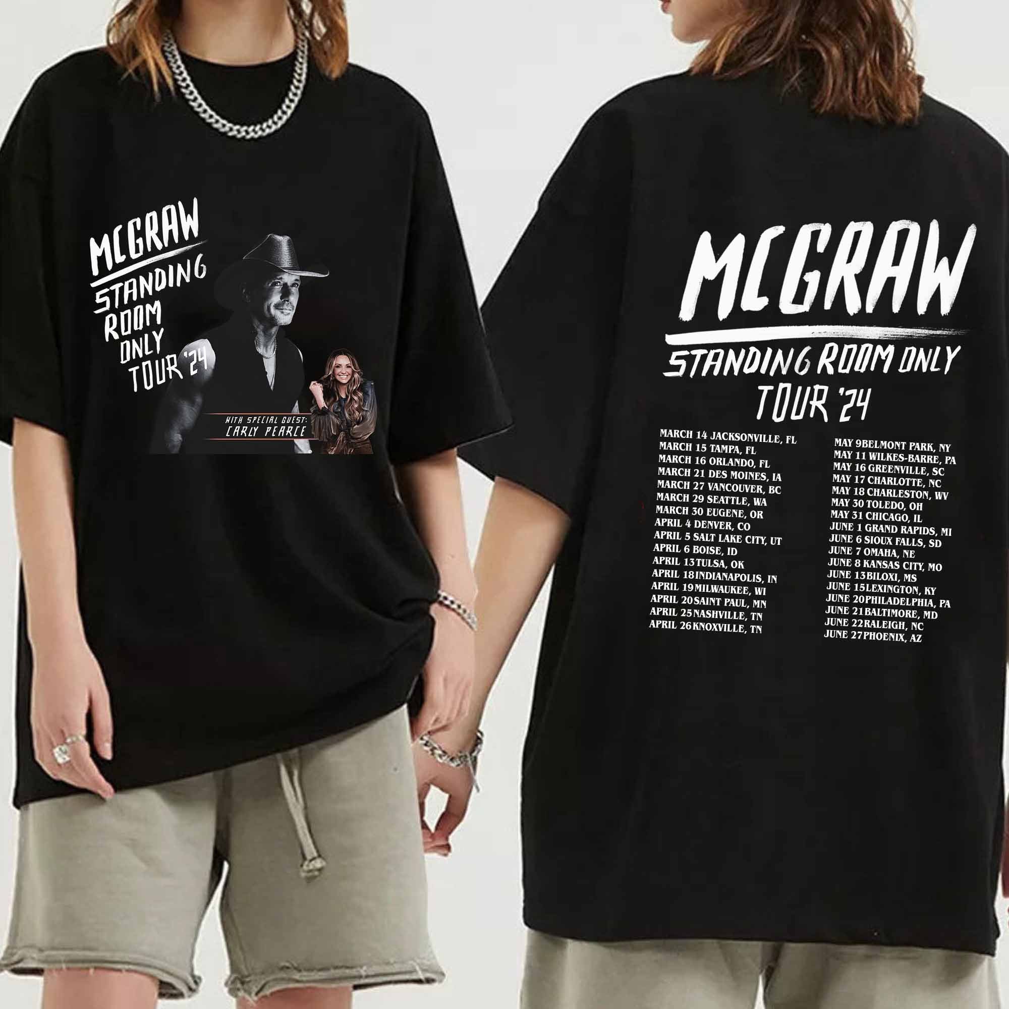 Tim McGraw 2024 Tour Standing Room Only Sweatshirt