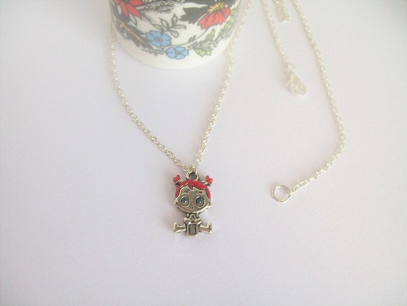 Baby Doll Necklace Little Girl's Jewelry Red Headed Etsy