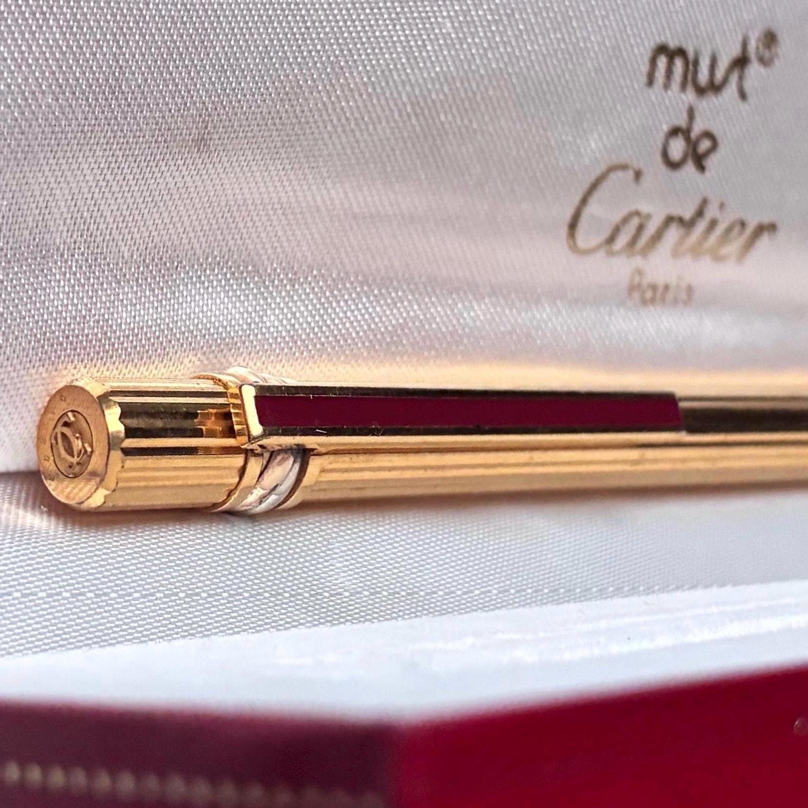 CARTIER Gold Ballpen Vintage カルティエ ボールペン Cartier Gold