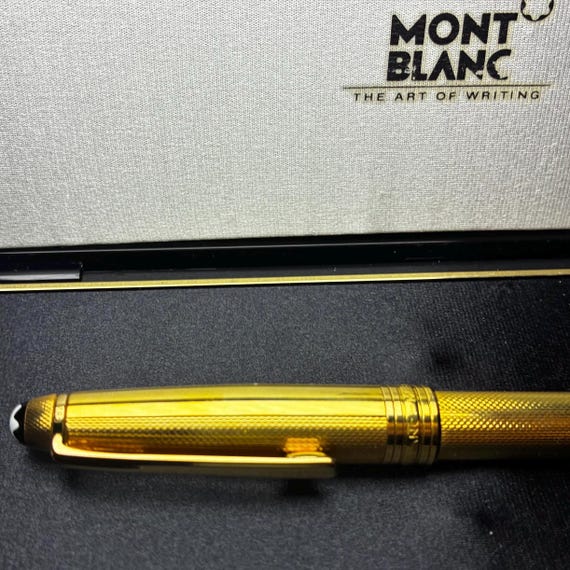Montblanc Meisterstück 164V Solitaire Vermeil Barley | RARE 1990