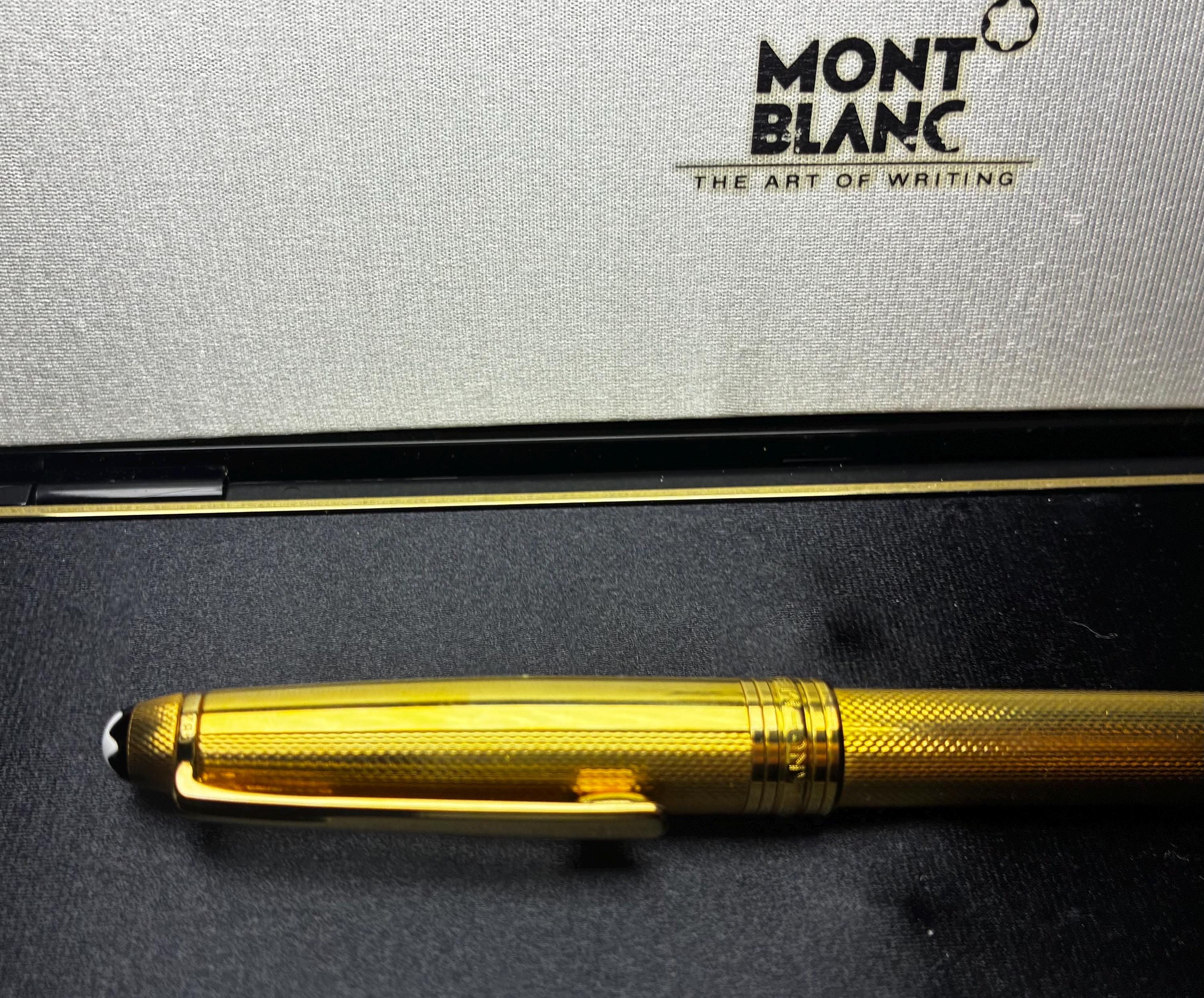 Montblanc Meisterstück 164V Solitaire Vermeil Barley | RARE 1990