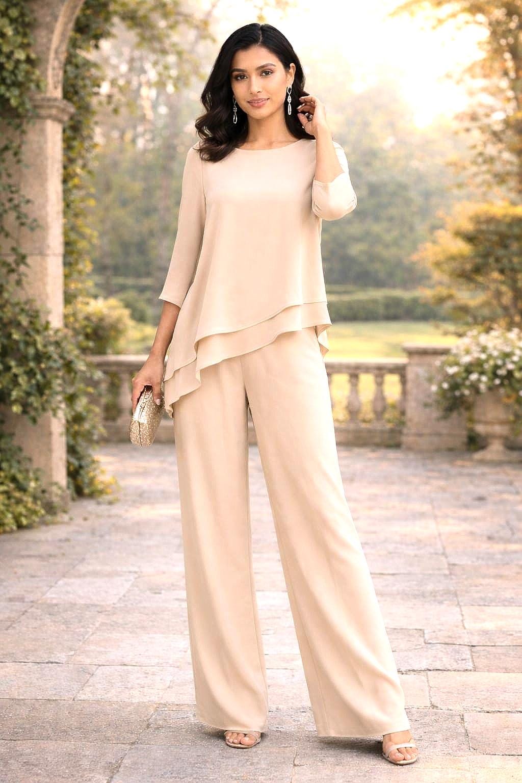 Herfst Vrouwen Pak Sets Engeland Vintage Stijl Kan... - Vicedeal