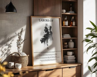 Labors of Hercules | Mythology Art Print