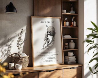 Sisyphus Rolled Poster | Mythology Art Print