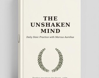30-Day Stoic Practice – Learn with Marcus Aurelius/ Printable-Book (PDF Download)
