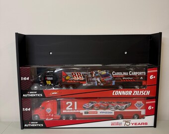 1/64 Nascar 3 Hauler Sleeve Wall Mountable