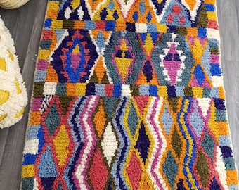 boujad – Nowoczesny styl boho – Unikalny, rzemieślniczy akcent dekoracyjny do domu – Wełna