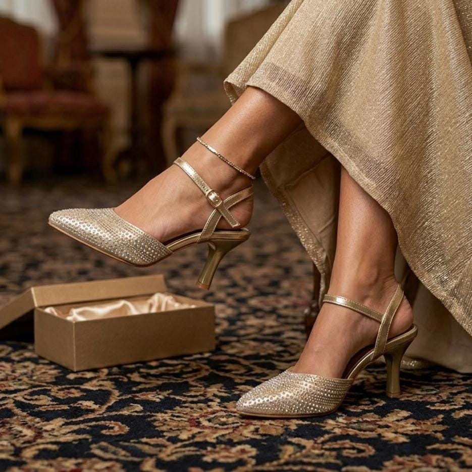 Champagne Dress Shoes - Etsy