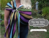 Ring Sling - Sew your own Baby Carrier ~ ePattern ~ PDF Sewing Pattern