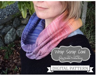 Wrap Scrap Loop - Infiniti Schal - Babytragen gewebter Wrap Scrap Creation - Schnittmuster