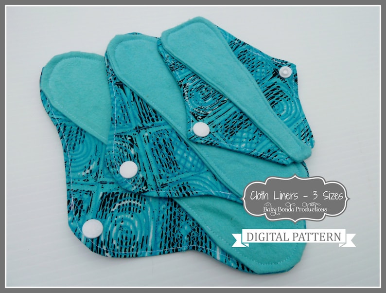 Cloth Liner Easy Sew Pattern Thong Regular Long Mama Etsy