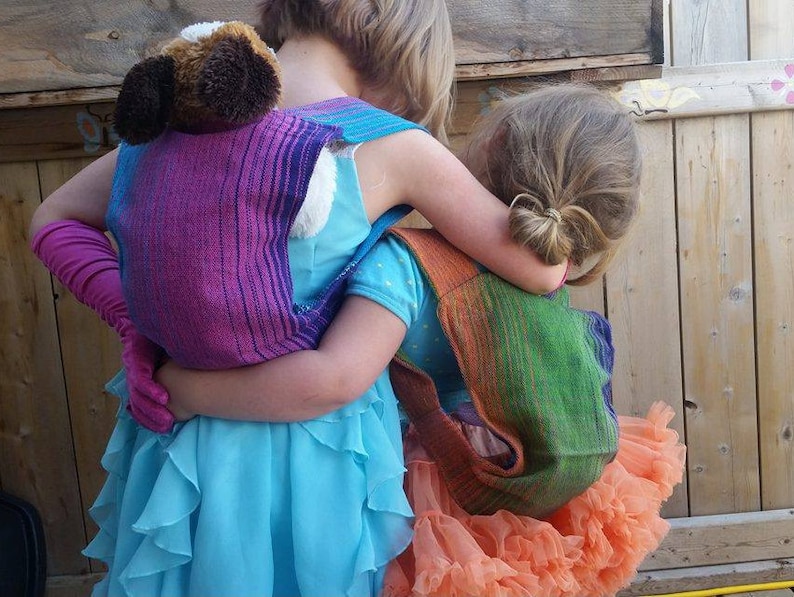 Babywearing Doll Carrier Bundle Toddler 18 Doll Sizes Onbuhimo PDF Sewing Pattern image 4