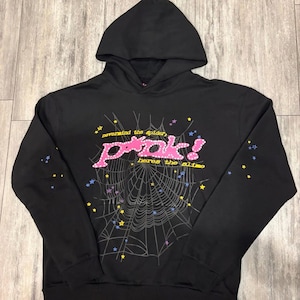 Sp5der hoodie black - Etsy 日本