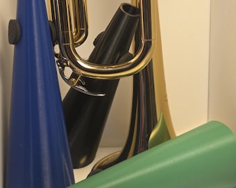 3D Printed Trumpet Strait Mute, Colorful and Customizable, Brilliant Sound for Trumpet!