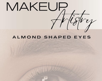 Almond Eyes Makeup Tutorial | Step-by-Step Eye Makeup Guide | Learn Makeup Techniques for Almond Eyes | Digital Download
