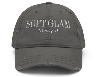 Makeup Artist Cap, MUA Hat, Bridal Makeup Artist Gift, Embroidered Beauty Uniform, Hairstylist Cap, Salon Workwear, Distressed Dad Hat