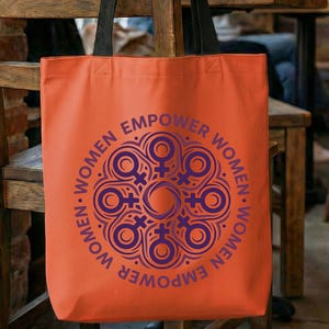 Empower Women-draagtas, Womens Rights Statement Boodschappentas, schoudertas burgerrechten, inclusief welkomstcadeau voor iedereen, liberaal cadeau