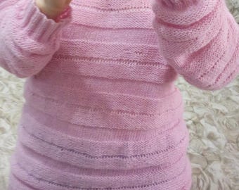 Hand-Knitted 100% Cashmere Sweater, Soft, Cozy & Luxury, Small Batch Handmade