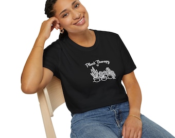 Plant Therapy, T-Shirt | Potted Plant Illustration