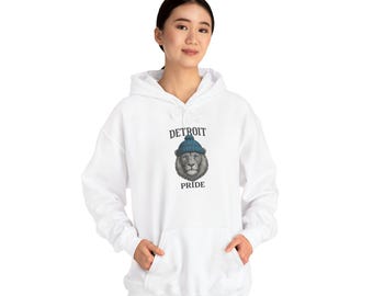 Detroit Pride Lion Hoodie