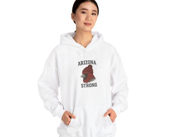 Arizona Strong Cardinal Hoodie | State Pride Sweatshirt