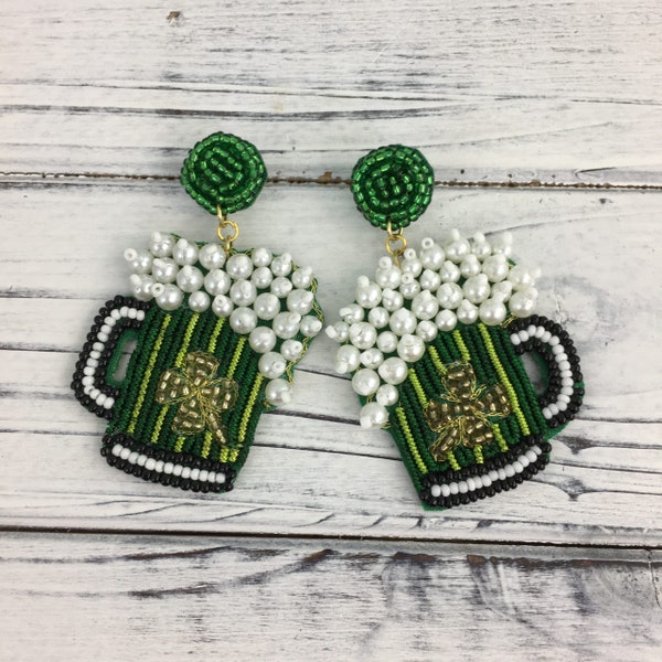 Beer Earrings Etsy