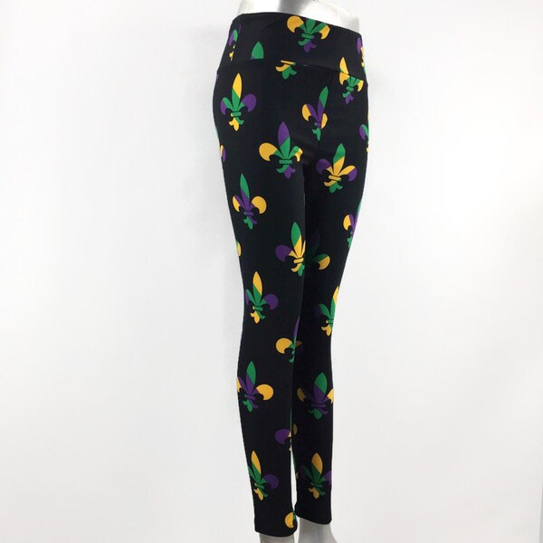 mardi gras leggings for kids