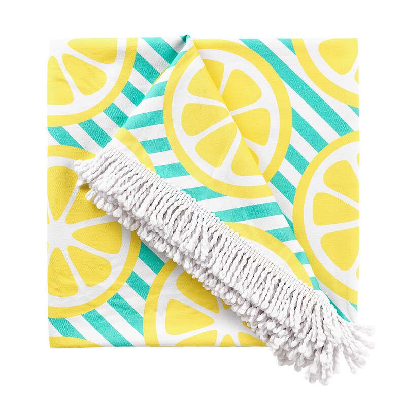 Girl/'s Gift Throw Blanket Main Squeeze Blanket Gift for Her Blanket Girl/'s Blanket Monogrammed Blanket Mint /& Yellow Blanket