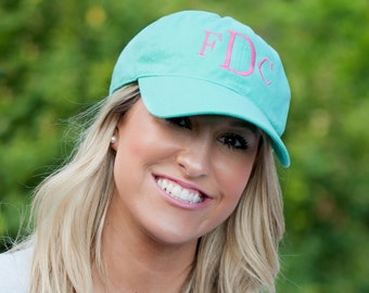 Mint Baseball Cap - Womens Hat - Baseball Cap - Gift for Her - Monogram Cap - Personalized Cap - Womens Cap - Mint Hat - Women's Gift - Gift