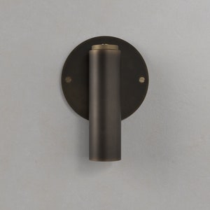 Baton Downlight- Hallway or corridor downlight. Aged brass downlight