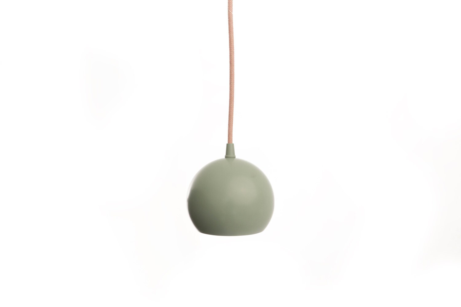 Sage Green Modern Pendant Light steel powder coated soft Etsy