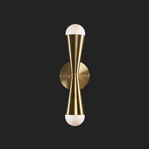 Bowtie wall sconce Mid Century inspired image 4