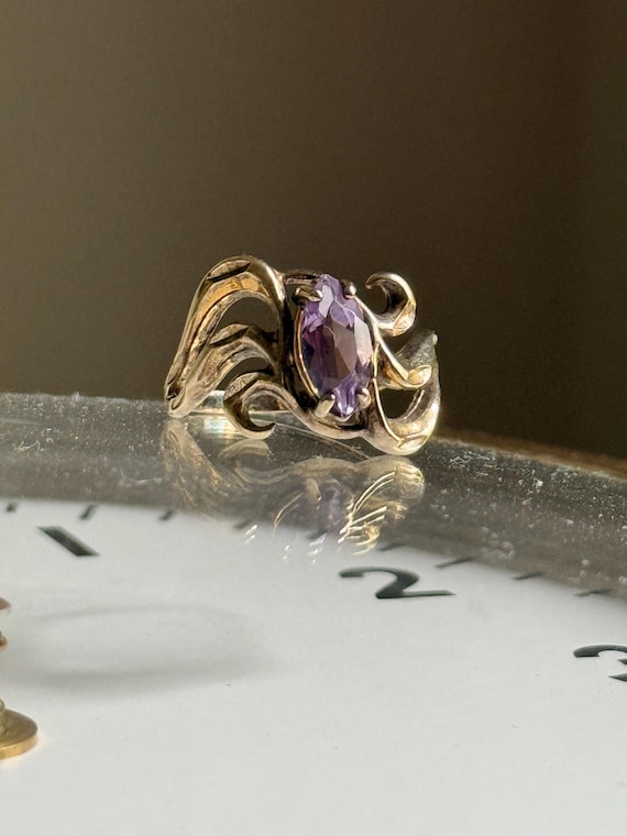 Vintage Amethyst Ring - image 3