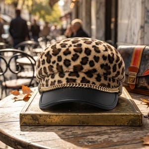 Fur Baker Boy Hat - Etsy
