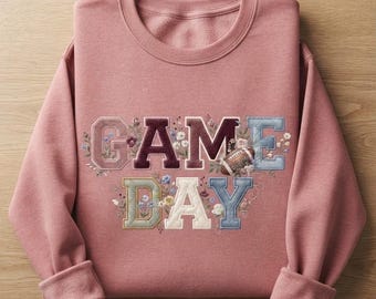 Game Day SVG Bundle PNG Football SVG Game Day Shirt Designs Football Mom Sports Patchwork Game Day Digital Download
