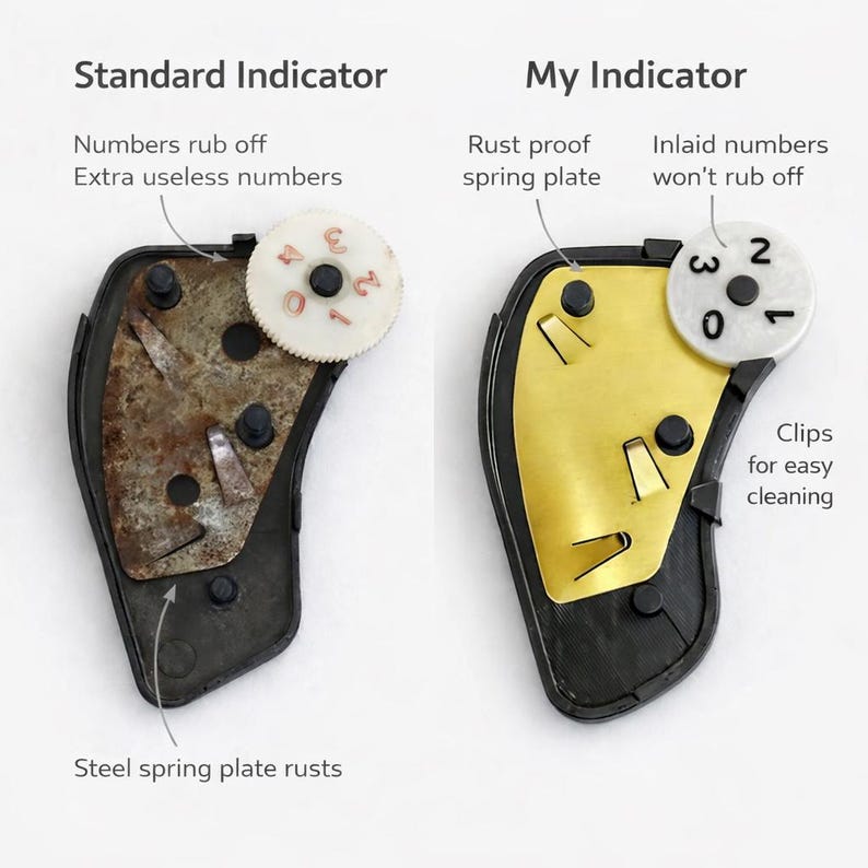 4-dial Umpire Indicator for Baseball and Softball - Personalized Name ...