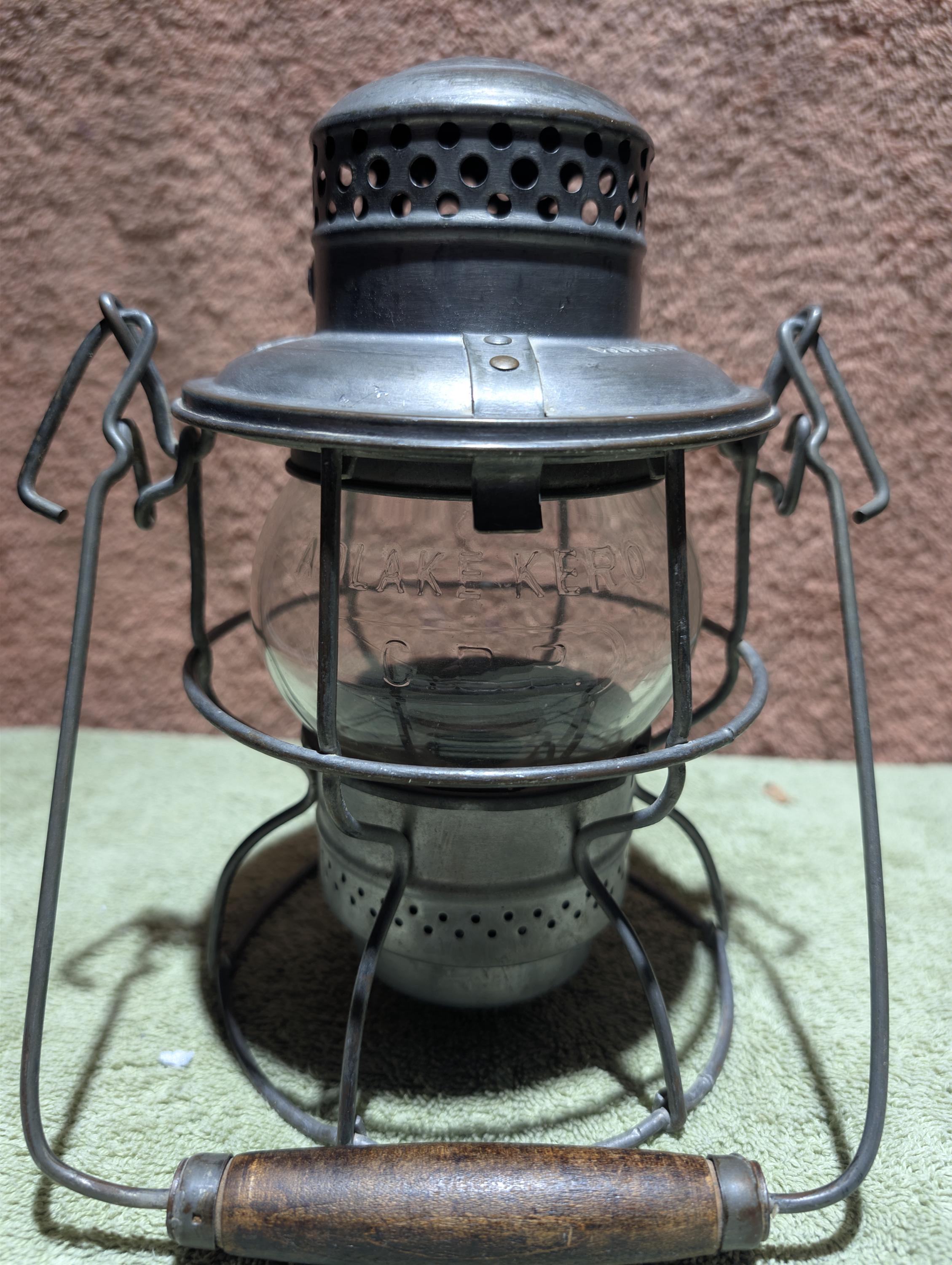 ☆動画あり☆ADLAKE KERO Railroad Lantern☆1956年3月製 アドレイク ケロ