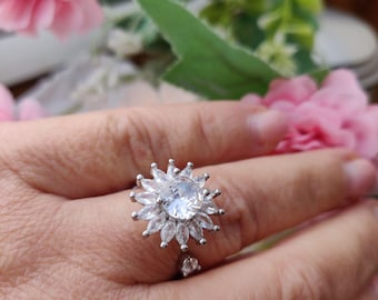 Anillo giratorio de plata: un elegante anillo de regalo
