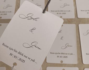 Wedding Favor Cards | Engagement | Wedding