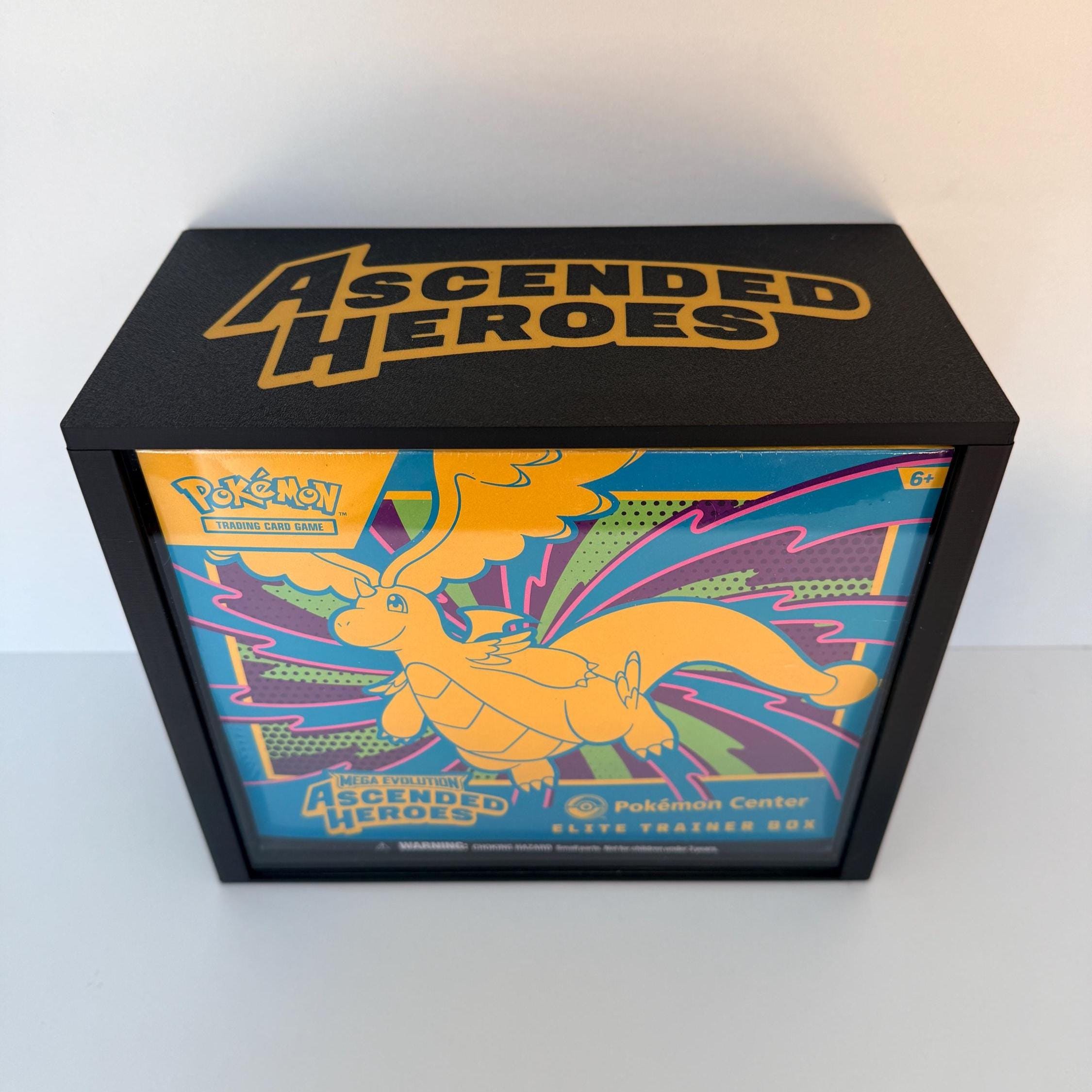 Pokemon ETB Customized Case With Acrylic Panel and Magnetic Lid  display picture 1