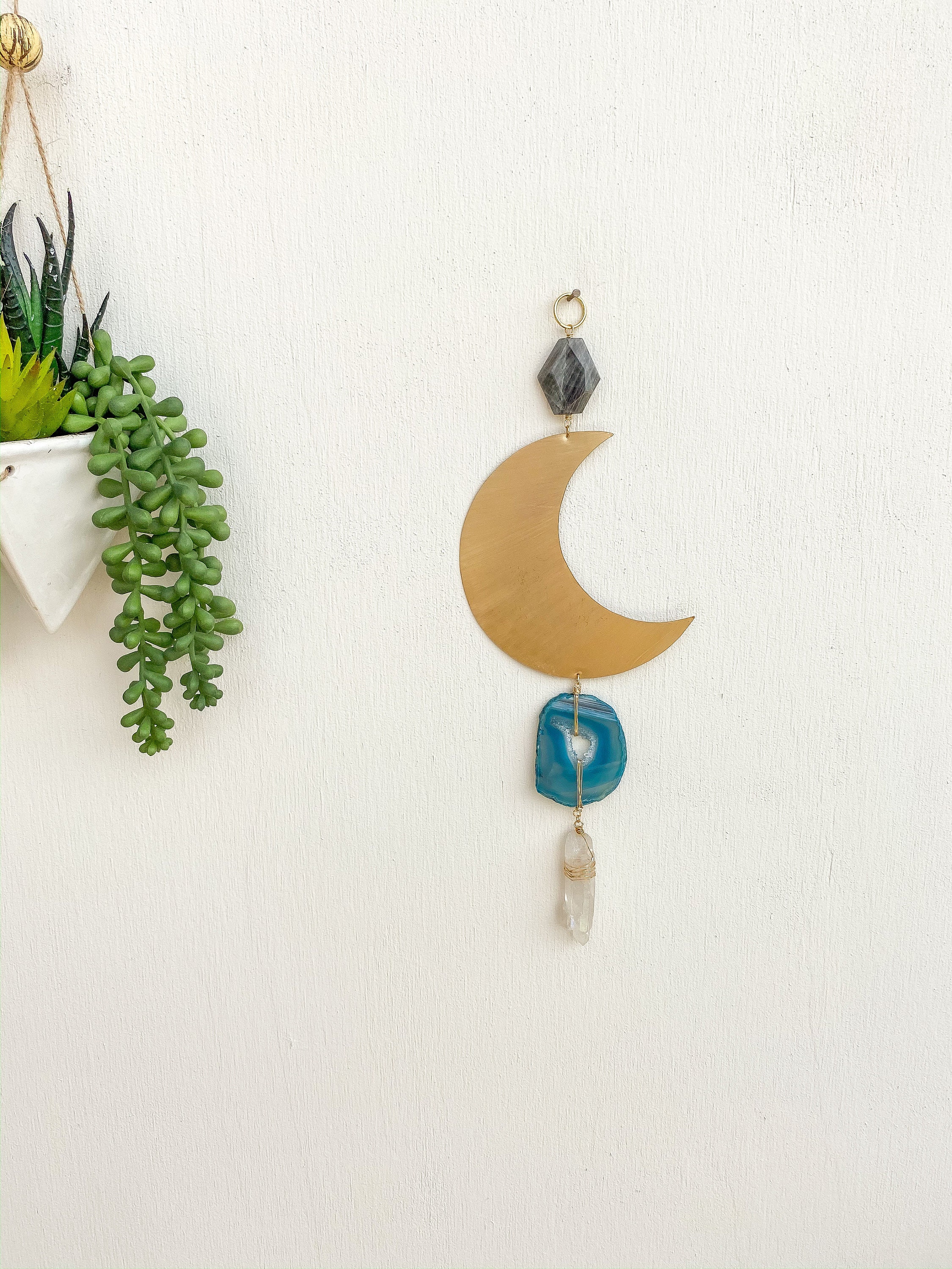 Crescent Moon Wall Hanging