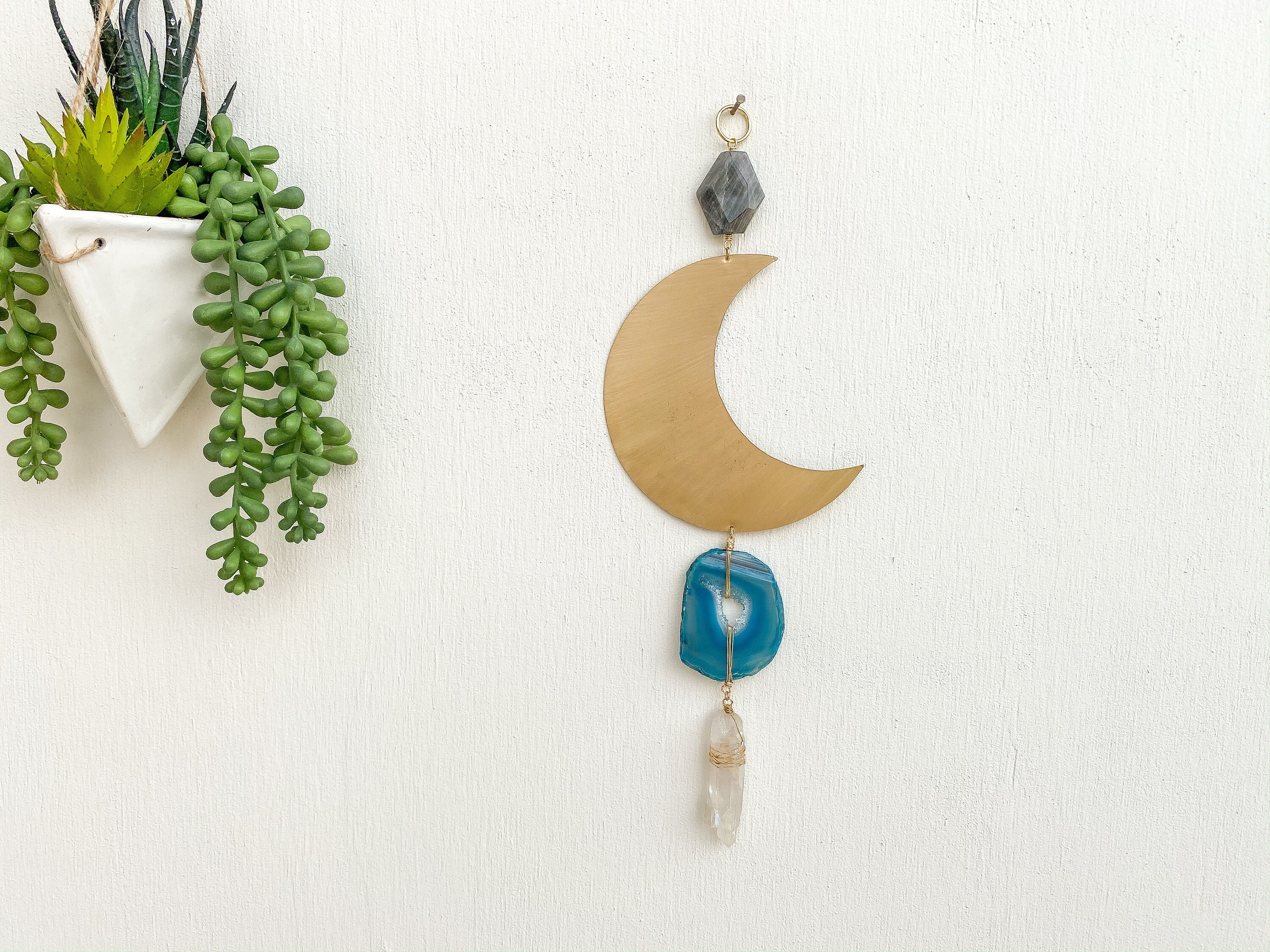 Crescent Moon Wall Hanging