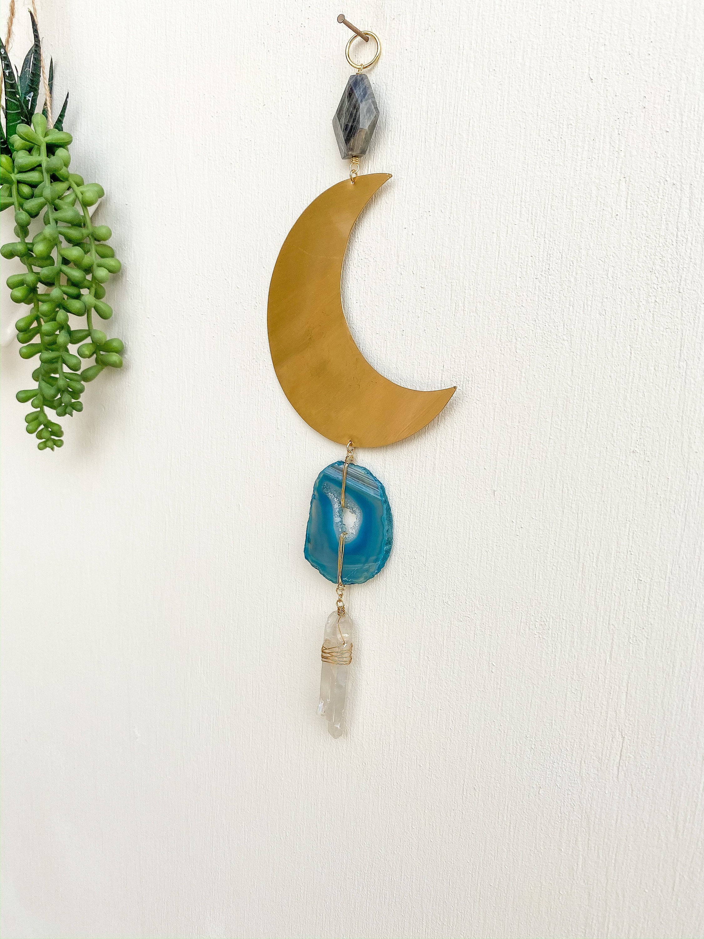 Crescent Moon Wall Hanging